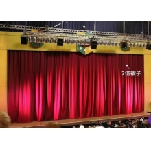 舞臺電動幕布  定做（加厚意大利絨布，軌道，杜亞舞臺專用電機ID100-WF，遙控器）
